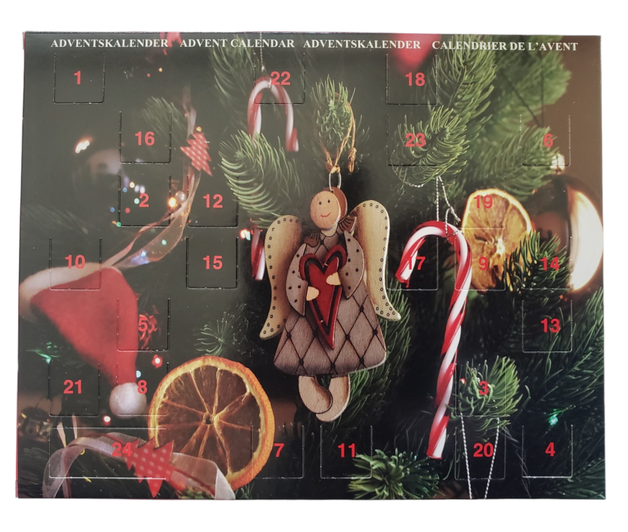 Adventskalender met 24 echte geslepen edelstenen