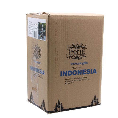 Yoga Lady Figure - Silver &amp; Gold 24cm