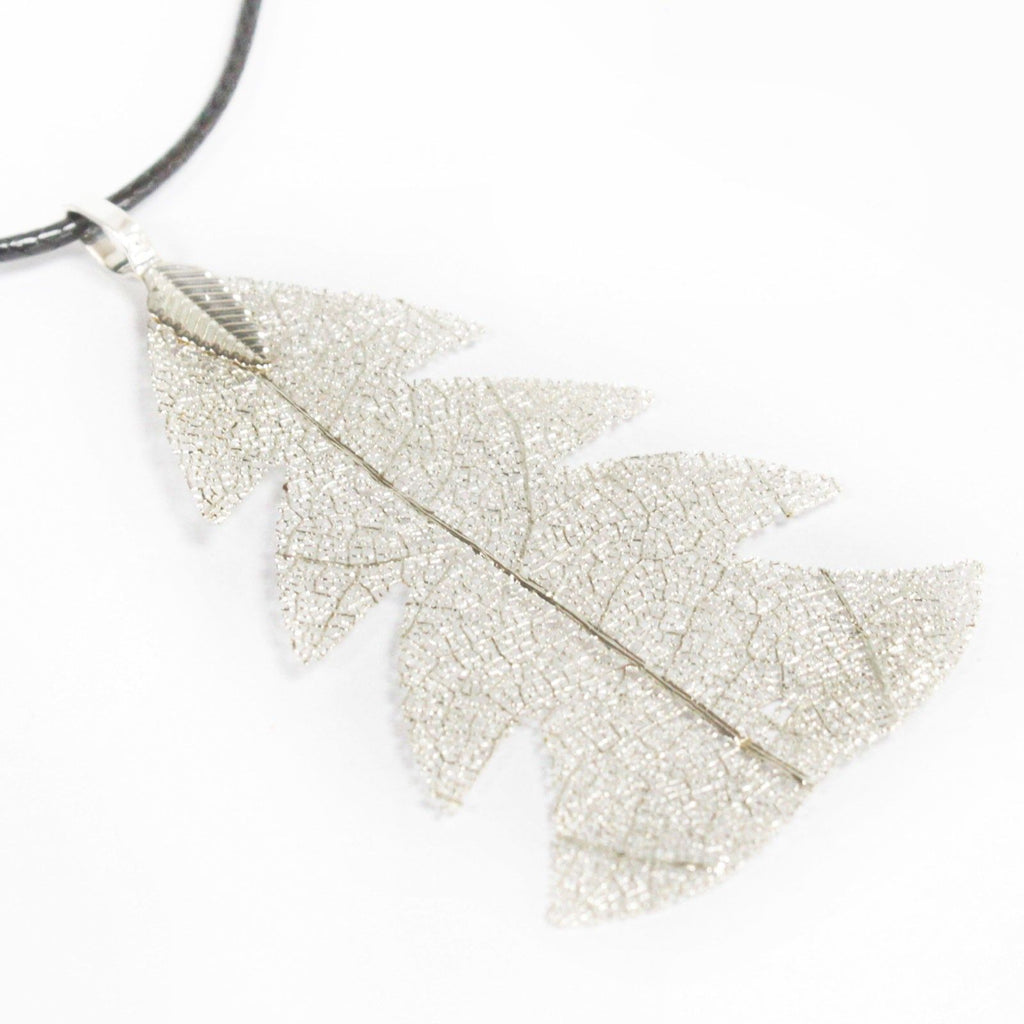 Necklace - Festive Fir - Silver