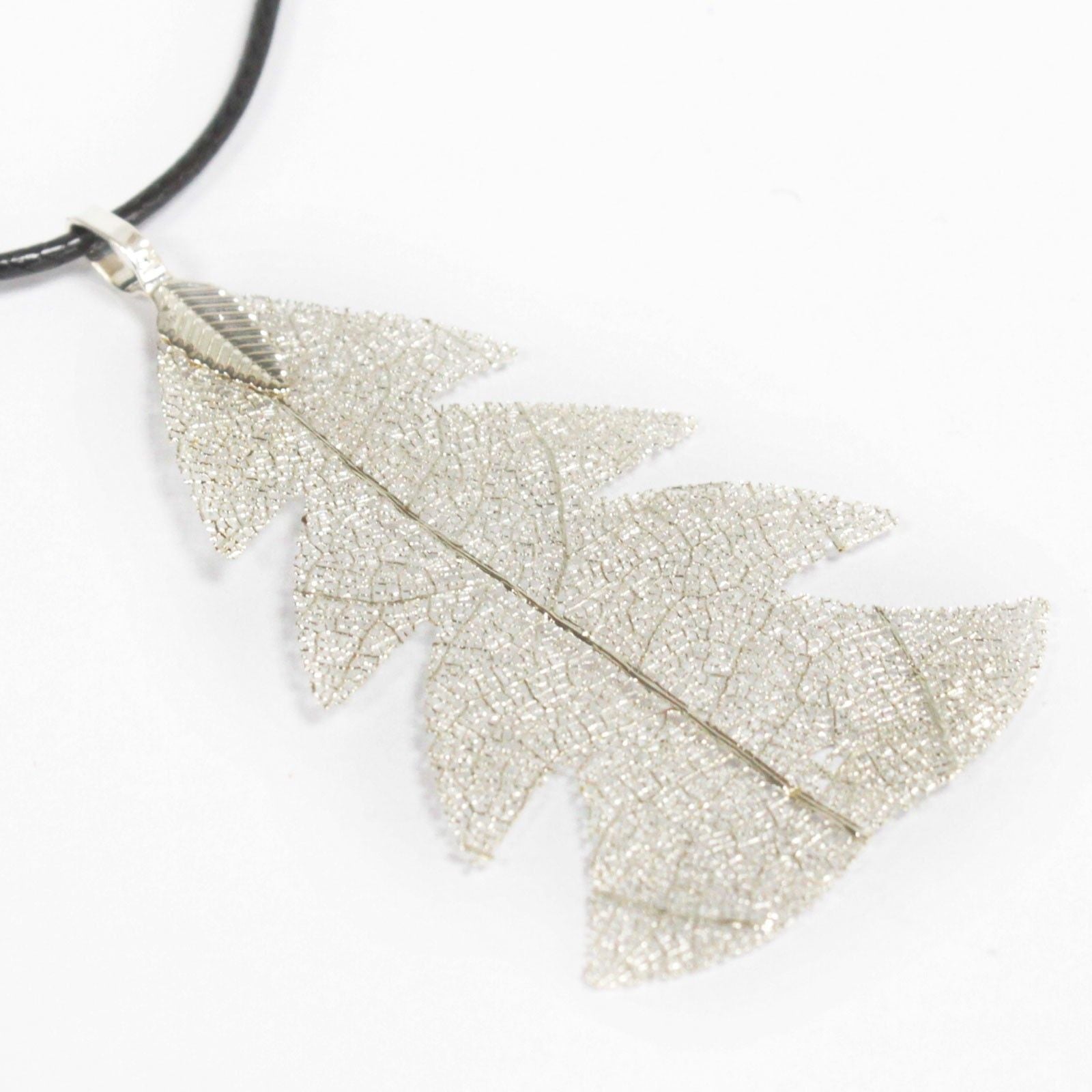 Necklace - Festive Fir - Silver