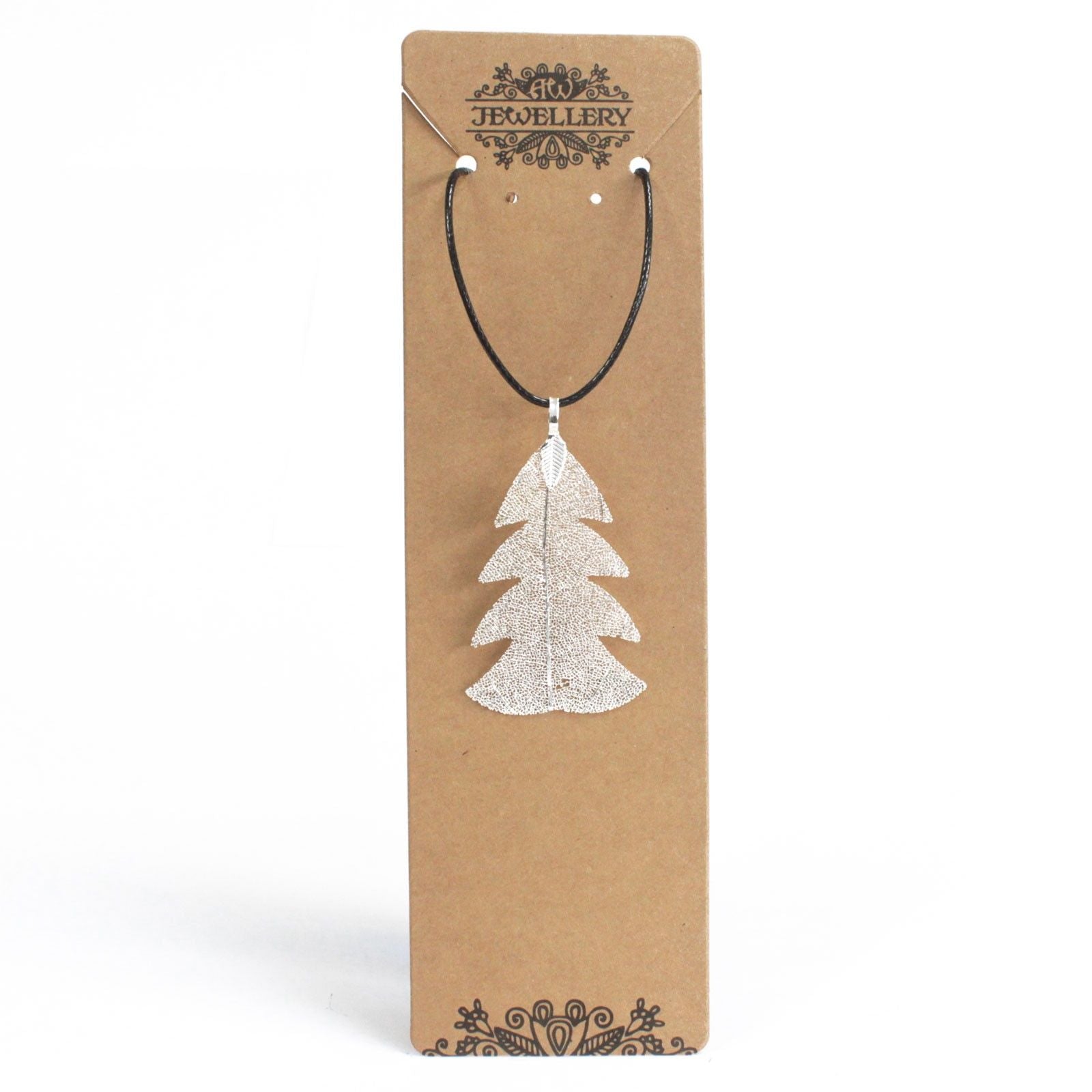 Necklace - Festive Fir - Silver