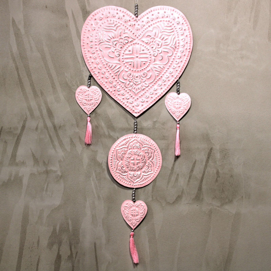 Aluminum Mobile - Hearts