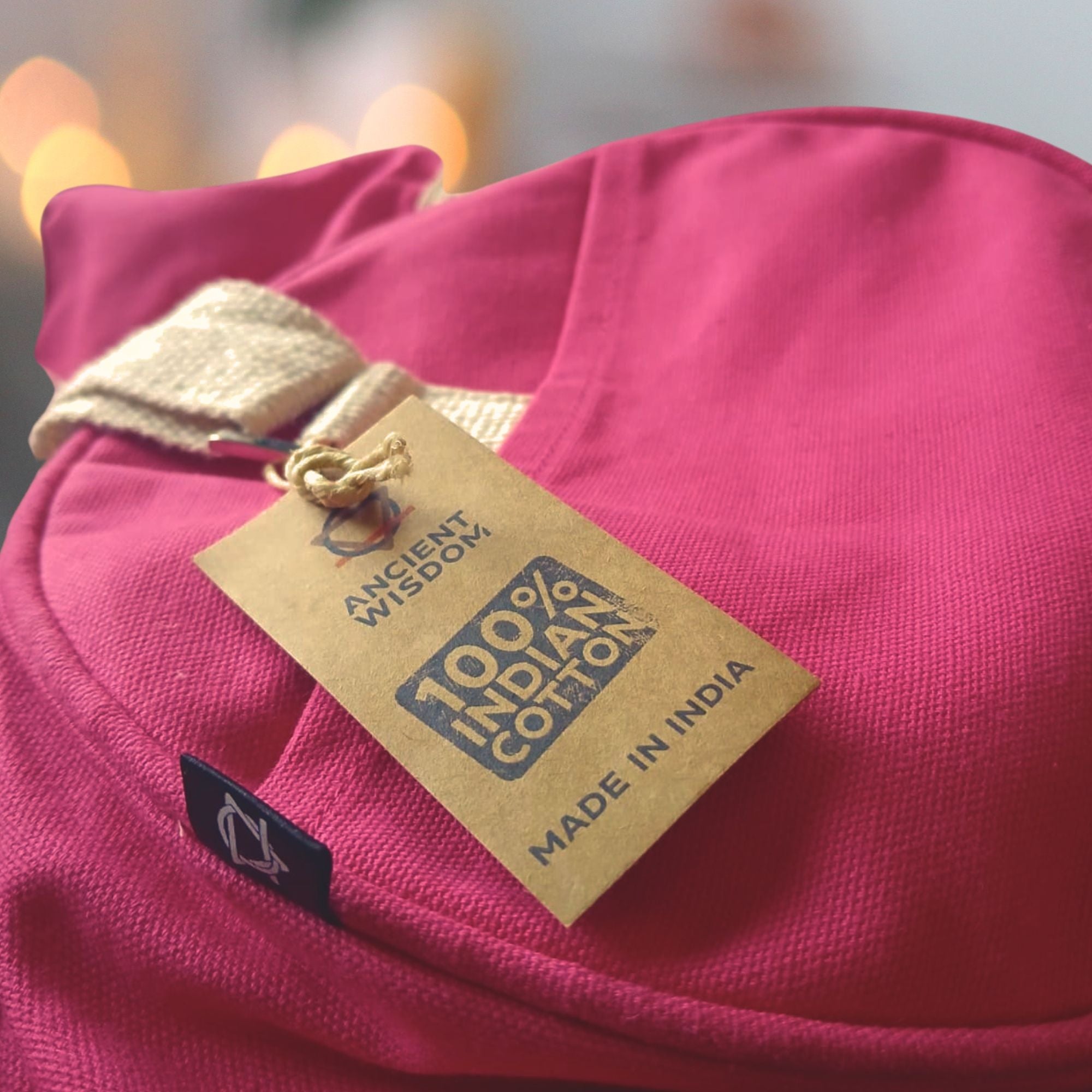 Don't Quit Gym Bag - Cherry Pink (219C)