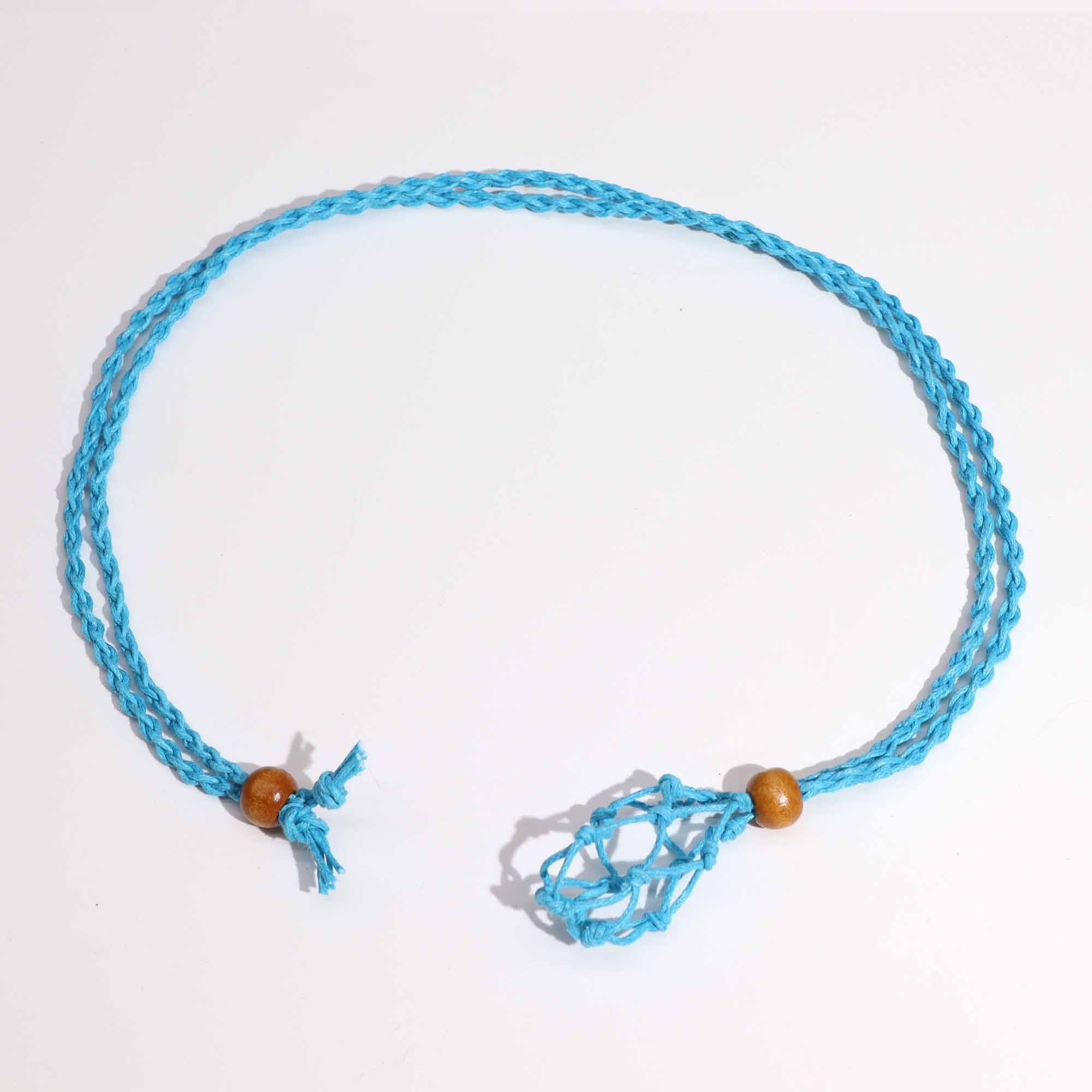 Crystal Gemstone Necklace Cord 45cm/18inch - Mix of 11 Colours