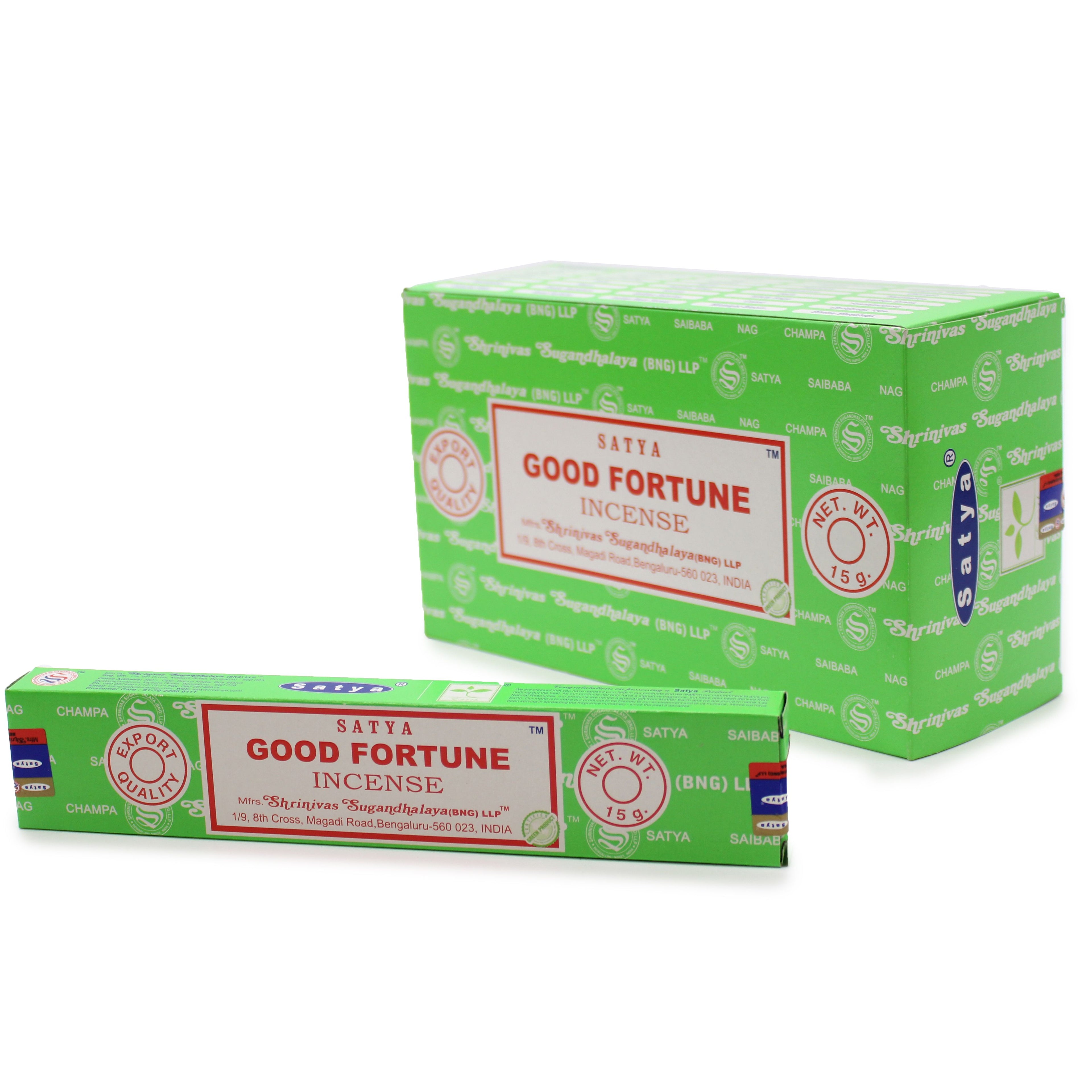 Satya Incense Sticks 15g - Good Fortune