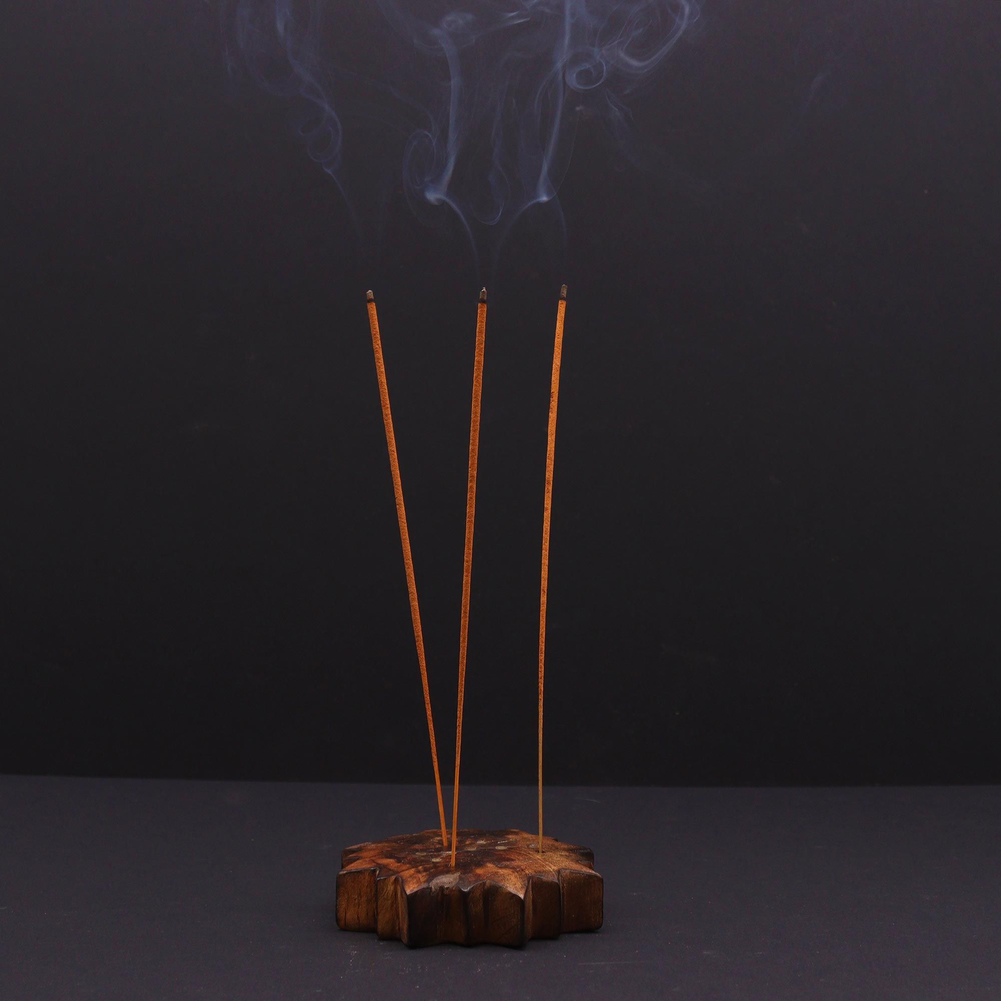 Engraved and Brass Zodiac Sign Incense Burners - Sun