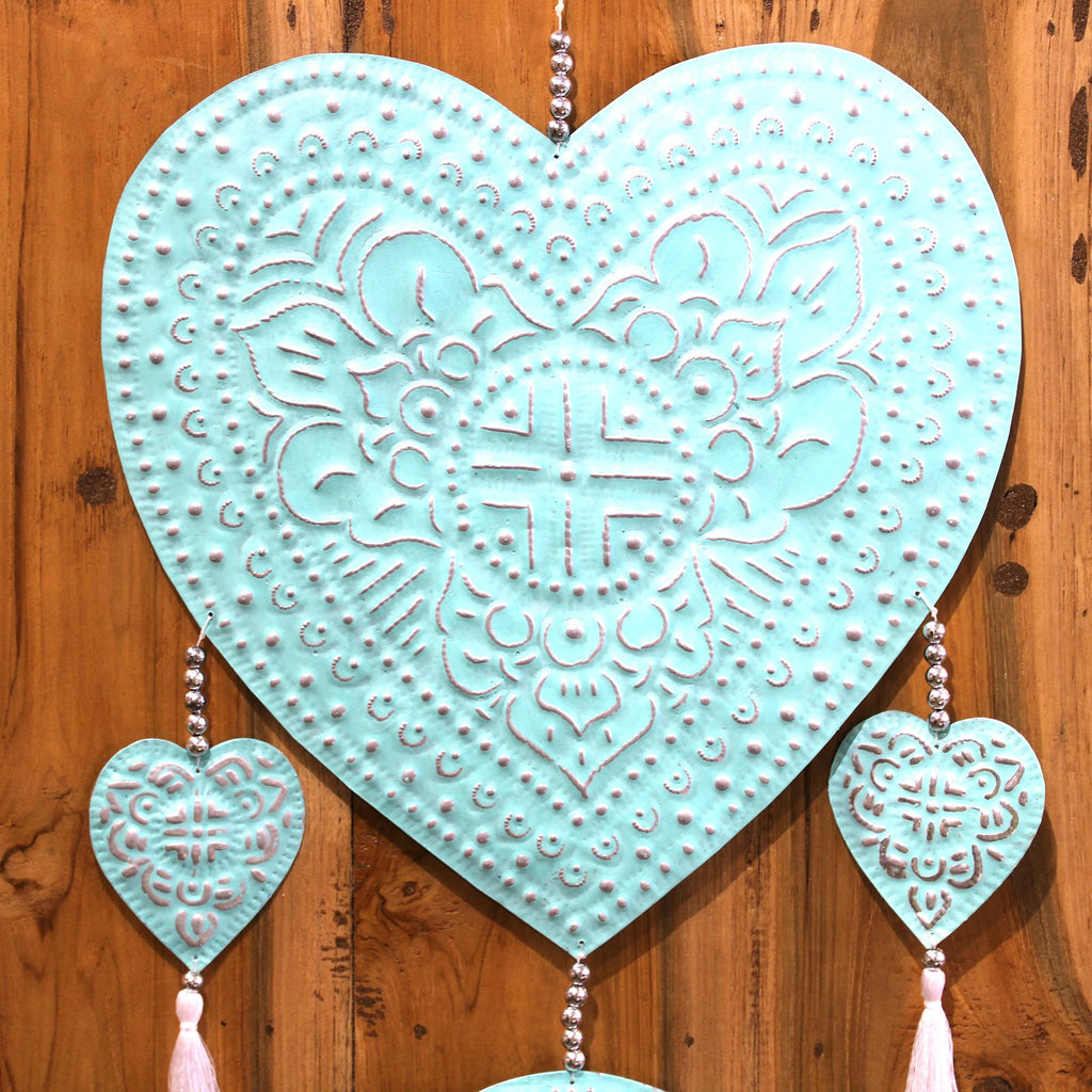 Aluminum Mobile - Hearts