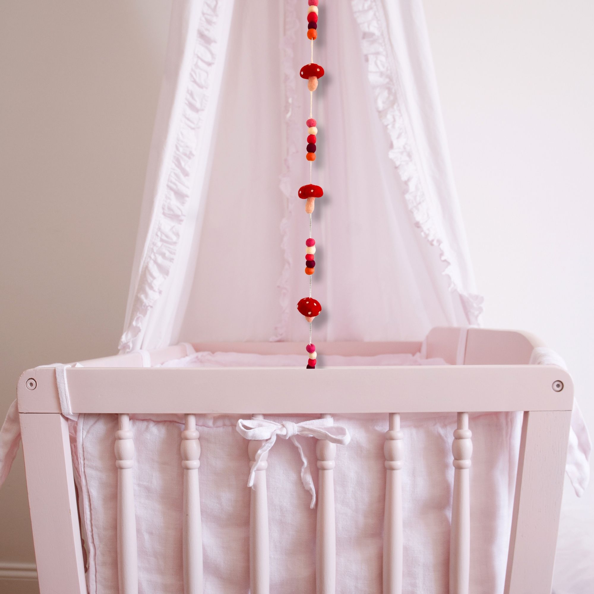 Felt Wall Hanging  - Redtop Mushrooms