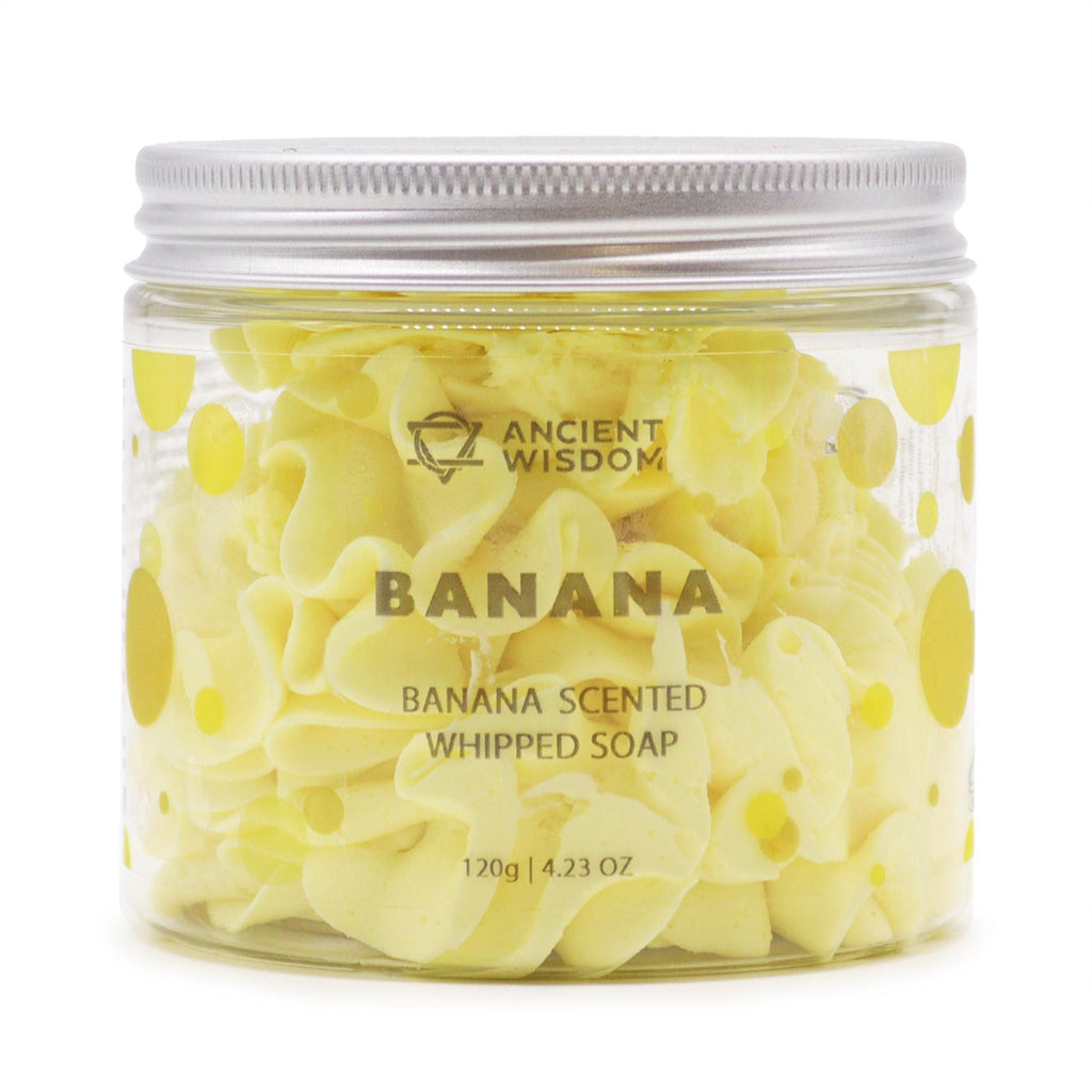 Banana Whipped Cream Soap 120g