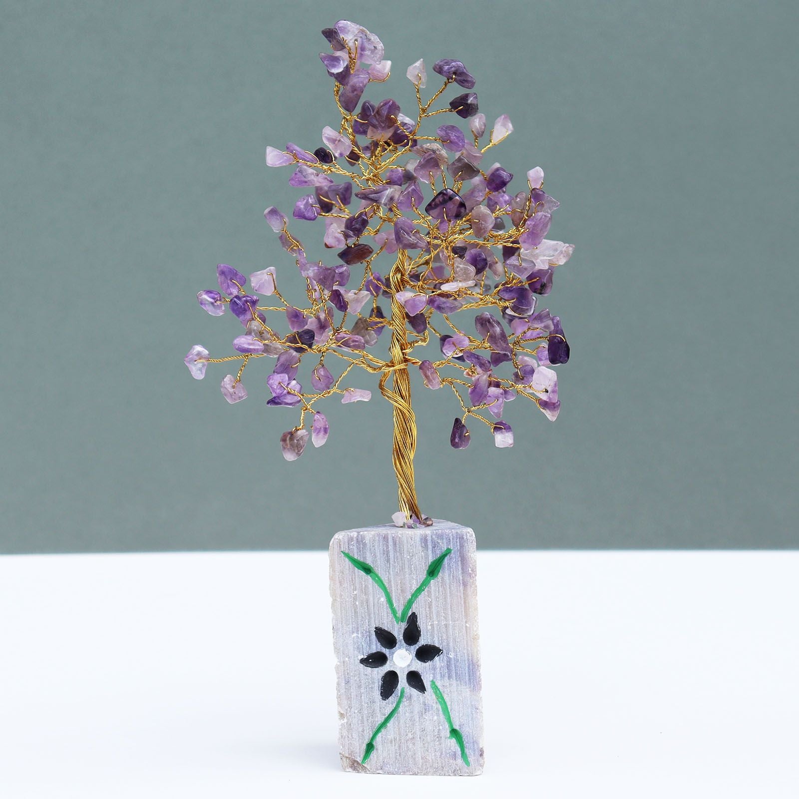 Amethyst Gemstone Tree - 160 Stones