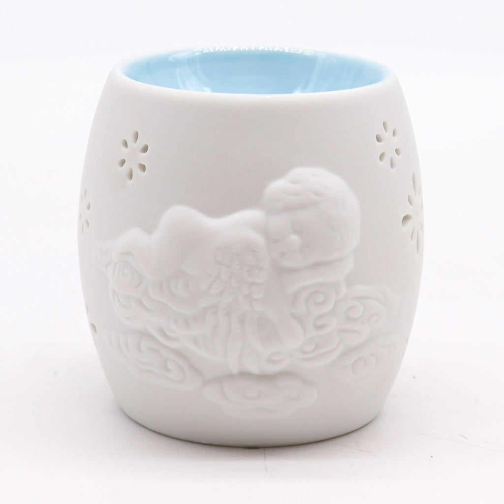 1X Cherubs Oil Burner - Assorted Design 4 Colours