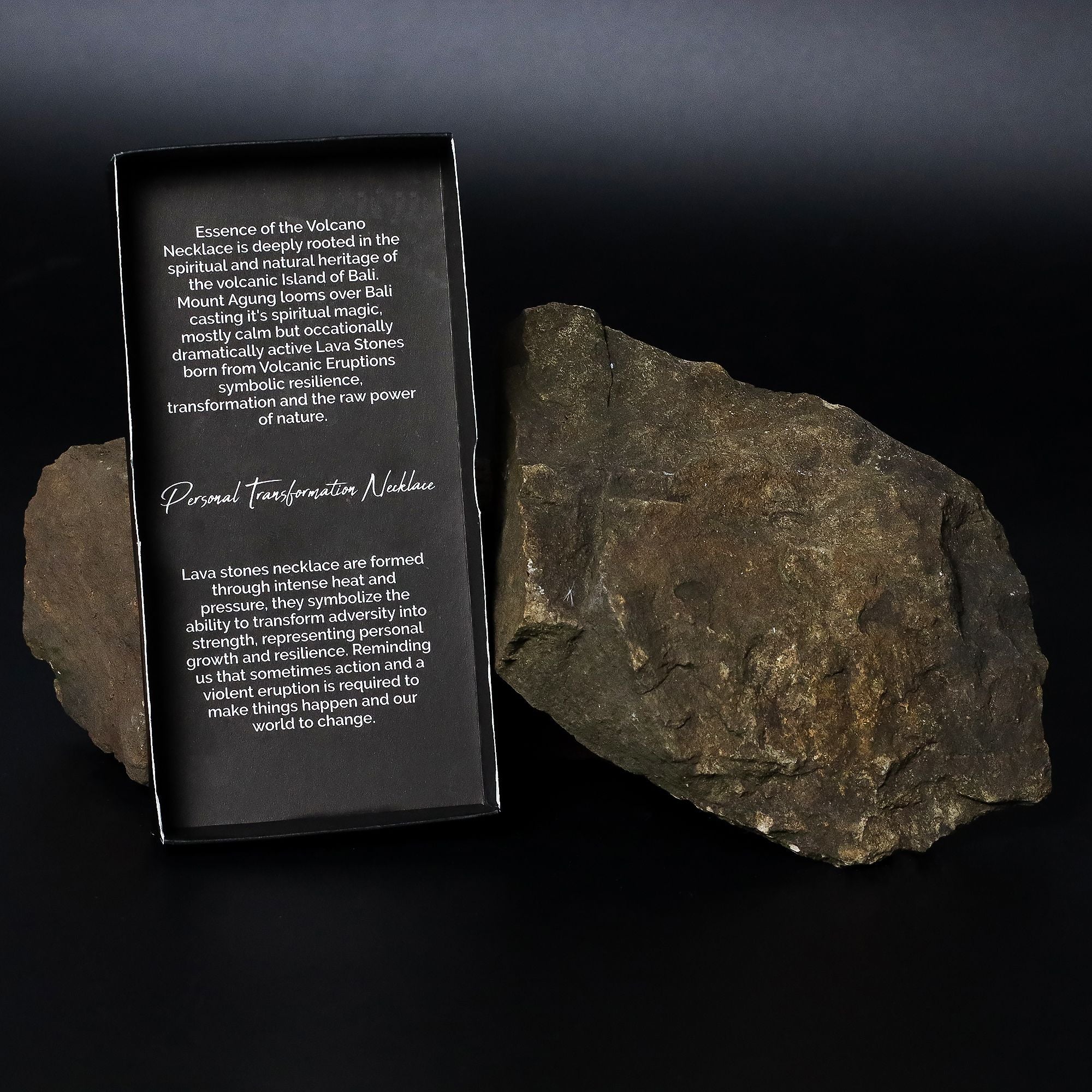 Essence of the Volcano Necklace - Personal Transformation