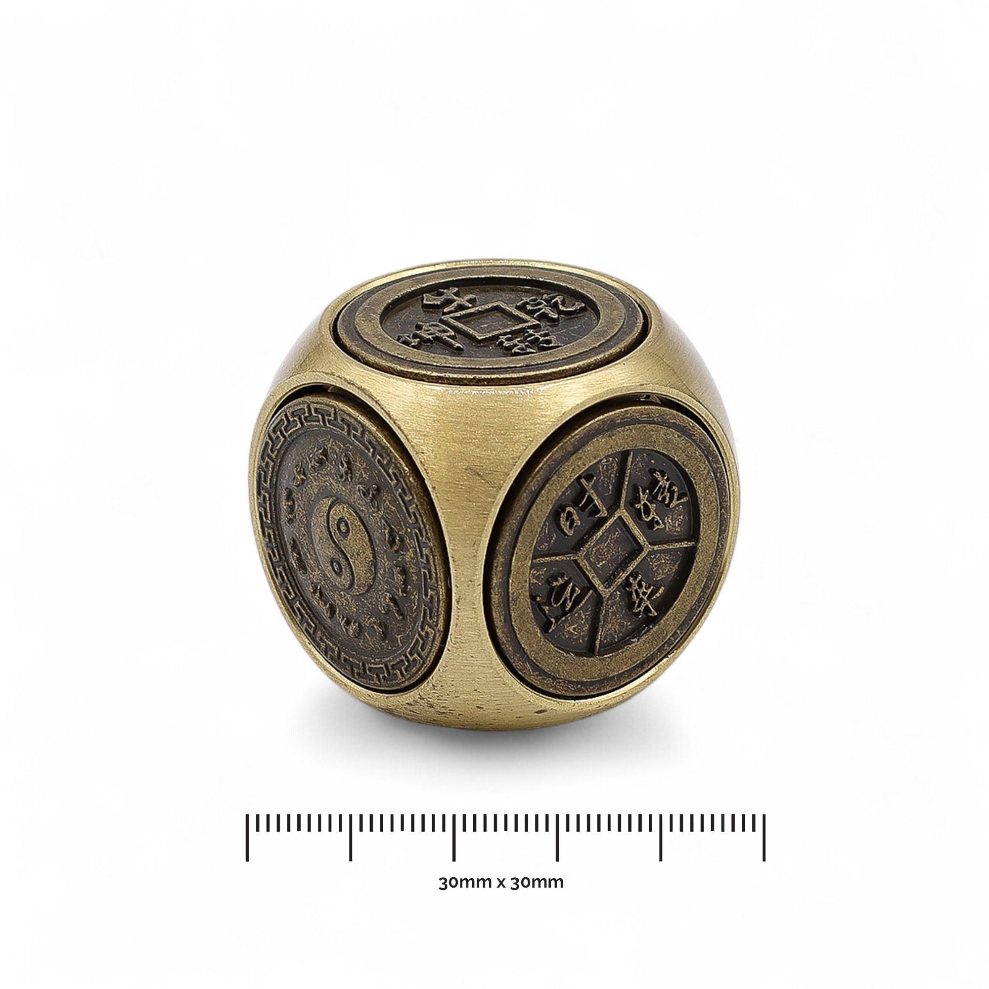Feng Shui Fortune - Traditional Zodiac Symbol Dice