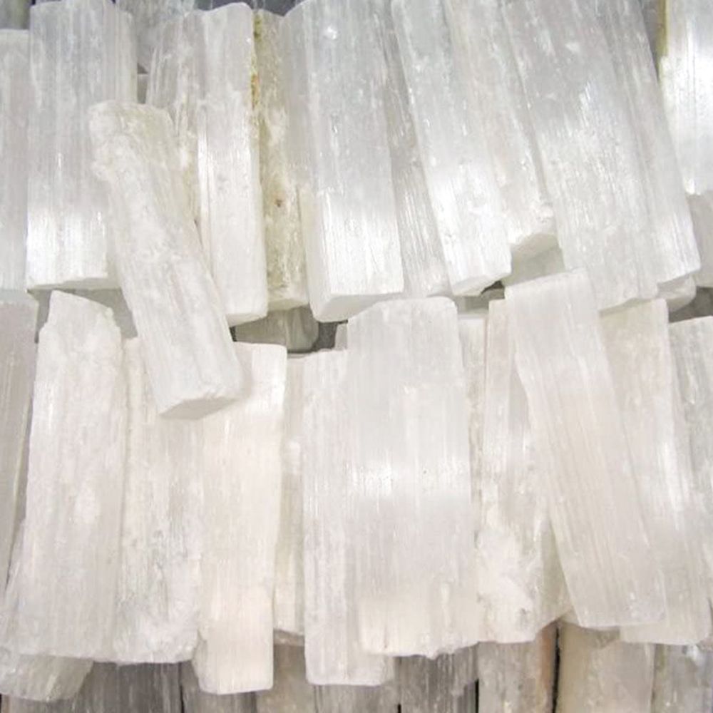 Selenite Stick Raw Crystal - Natural Stone 7-10cm
