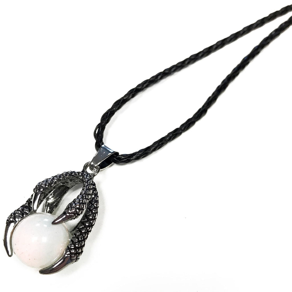 Lrg Dragon Claw Pendent - Opalite