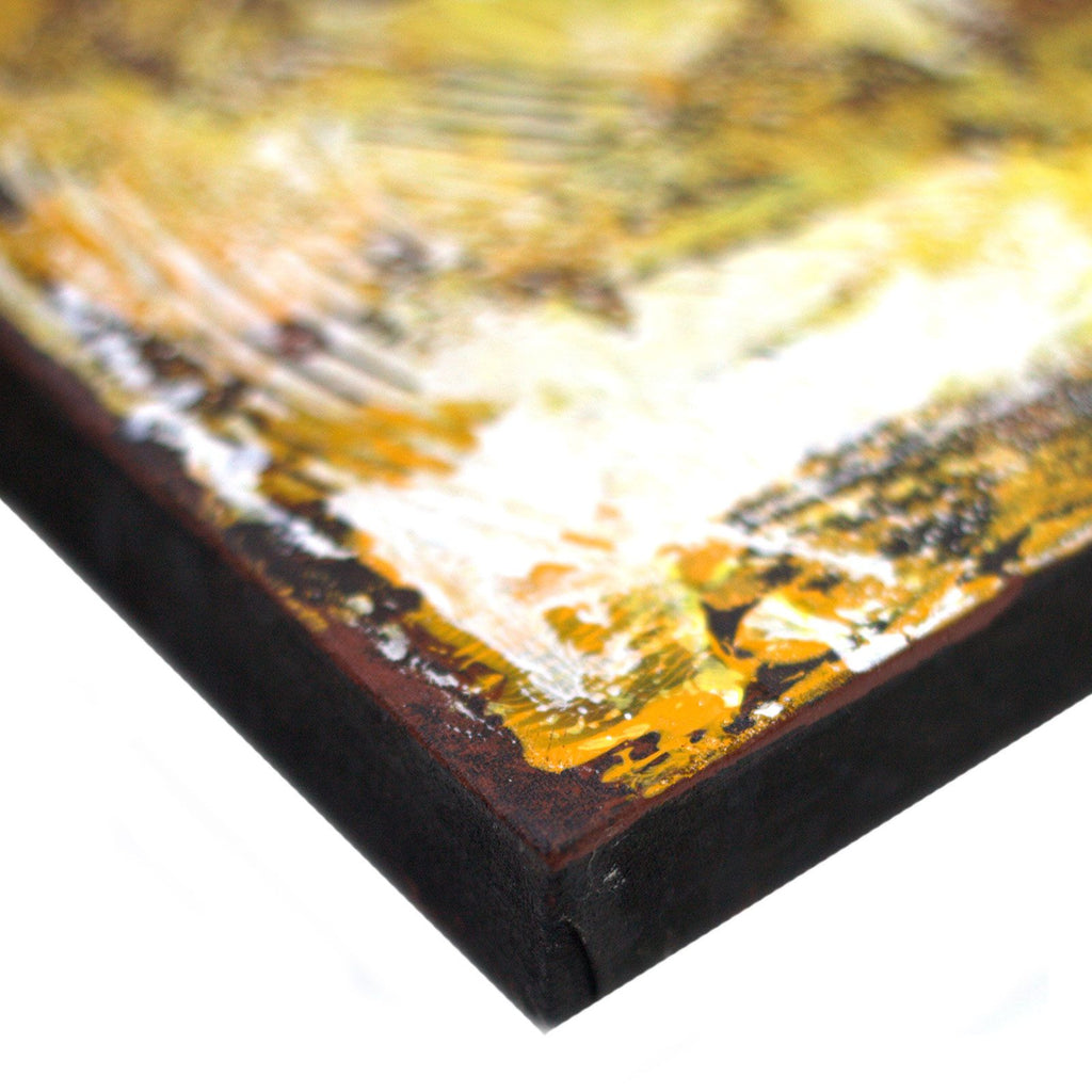 Buddah Painting - Gray Sand Finish